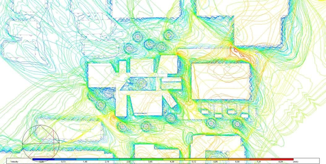 I.E. Técnica Dámaso Zapata — Simulación de luz natural