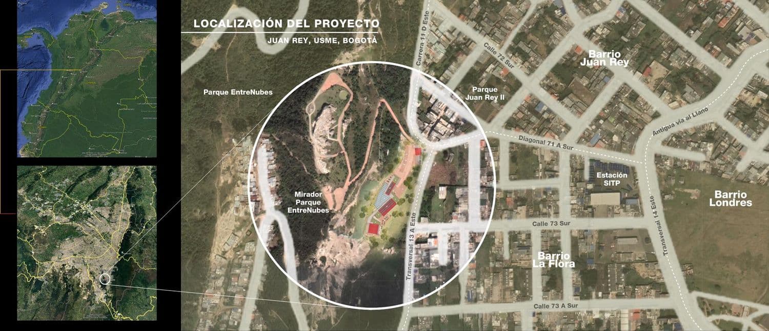 Aulas Ambientales Entrenubes — localización y contexto