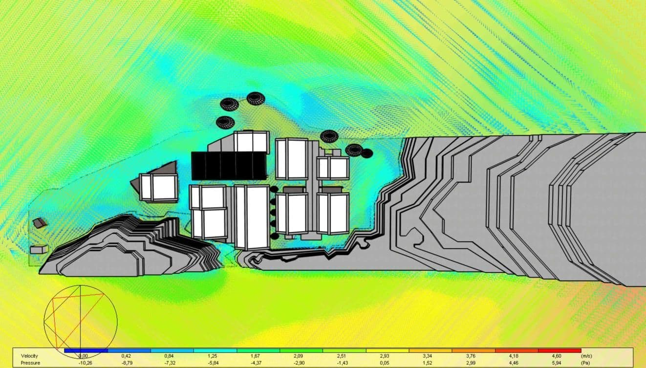 UTCH Diego Luis Córdoba — Sede Puerto Meluk — simulación de luz natural