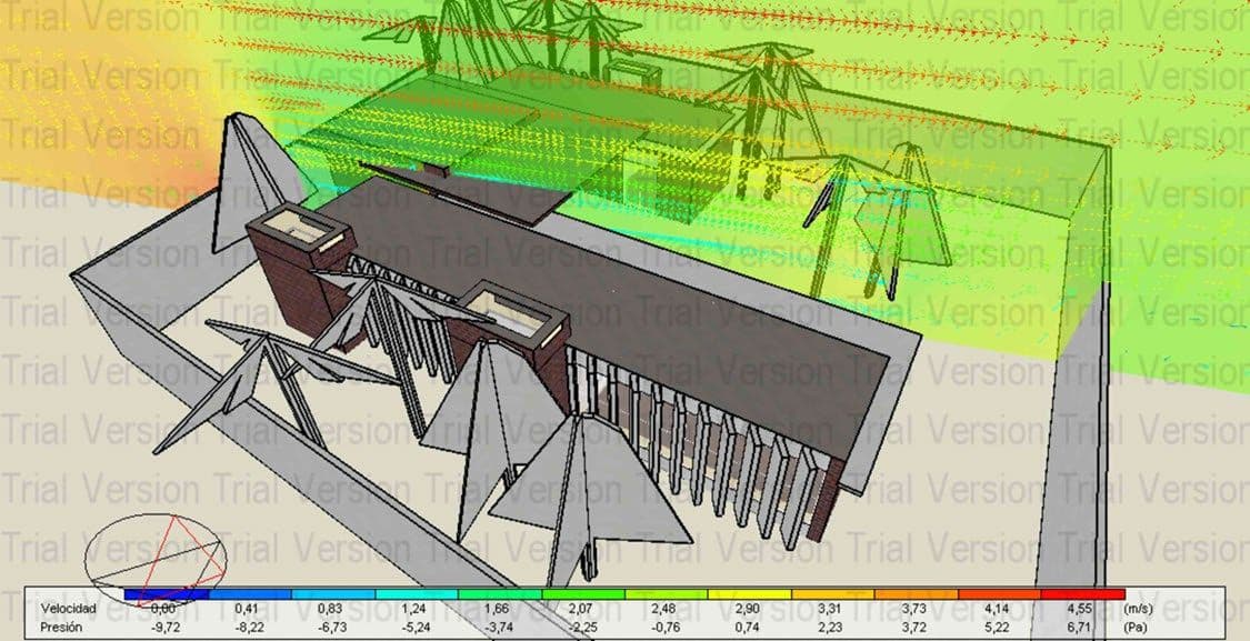 Vivienda de playa en Tulum — modelo de la envolvente